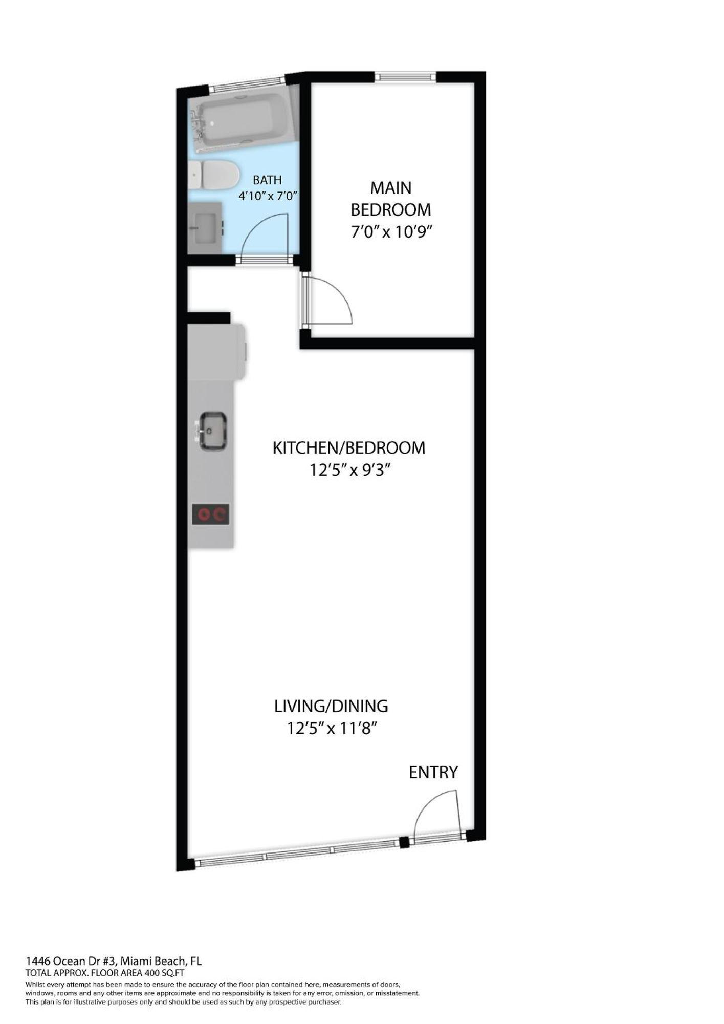 Beachy 1 B/R, W/2 Queen Beds, On Ocean Drive Beach Маями Бийч Екстериор снимка